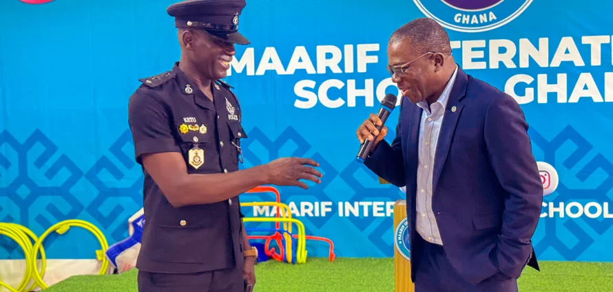 GHANA POLICE SERVICE VISITS MAARIF